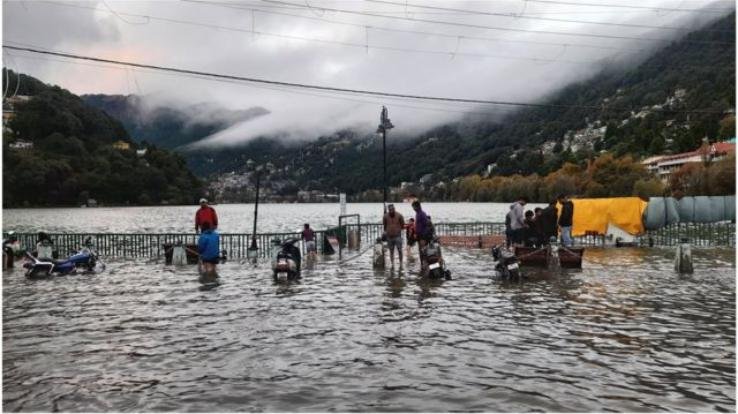 Devastation due to heavy rains in Uttarakhand, 46 people died so far
