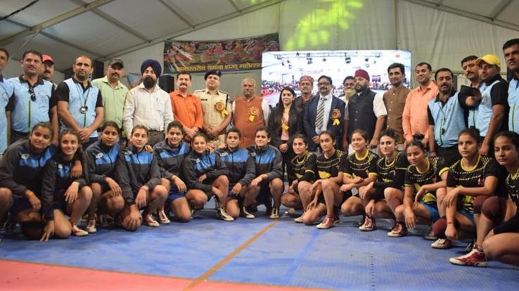 Paonta-sahib: Energy Minister reached the concluding program of two-day state level Yamuna Sharad Mahotsav