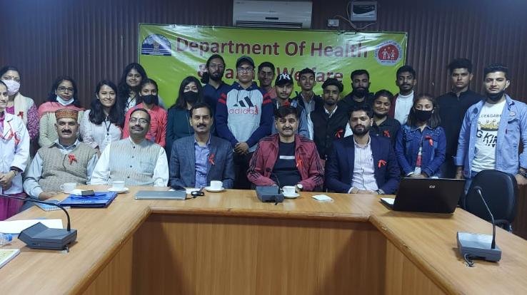 Youth in Kangra made people aware about avoiding drugs and AIDS