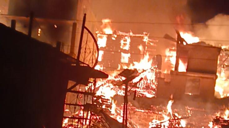 Fire orgy in the historic village of Malana in Kullu, 16 houses burnt to ashes