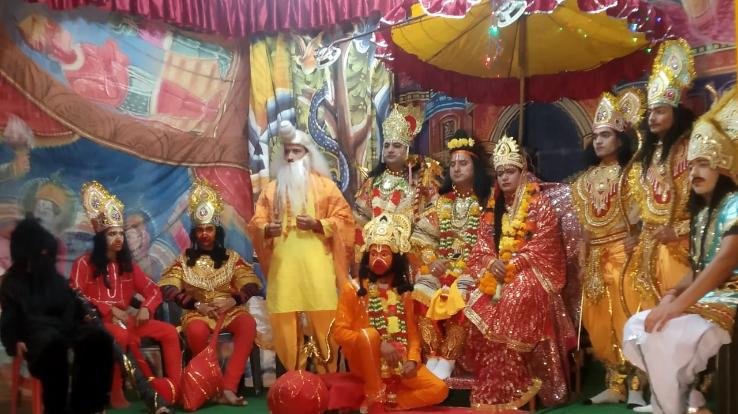 Jaisinghpur: Ram Leela ends in Lambagaon
