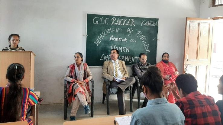 Rakkad: Study seminar organized in Government College