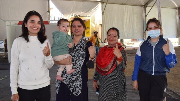 Solan: 39.24 percent polling in Arki assembly constituency till 1.00 pm