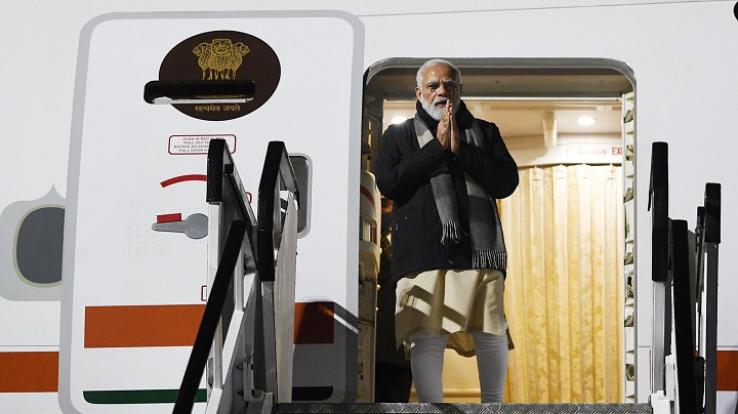 PM Modi arrives in Scotland after G20 summit
