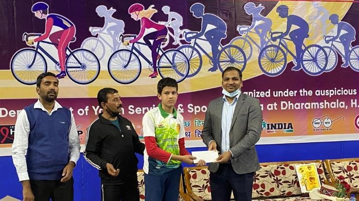 Dharamshala: Sports Department organized district level mountain biking competition