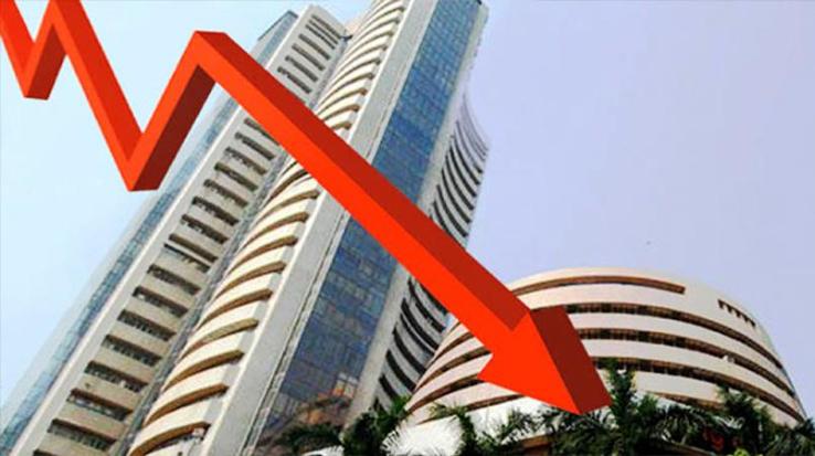The stock market fell, Sensex opened with a loss of 138 points