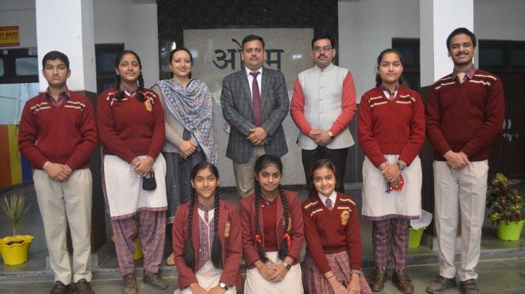 ज्वालामुखी: डीएवी भड़ोली स्कूल के बच्चों ने तीन दिवसीय बाल विज्ञान मेलें में दिखाया अपना जोहर