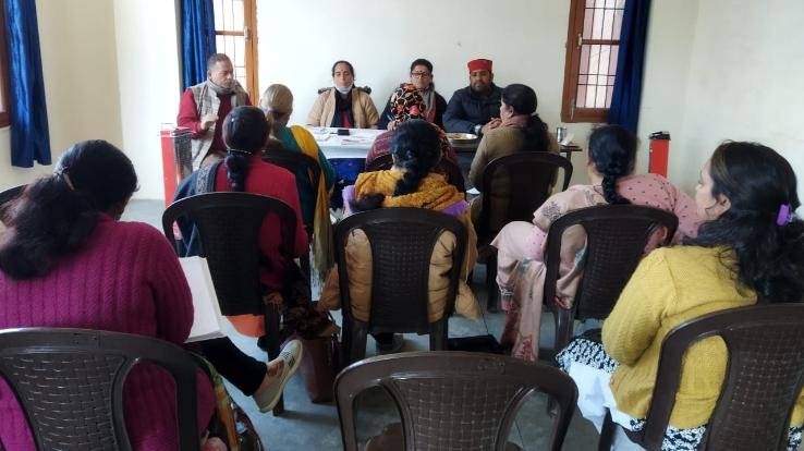 Shimla: State wide strike of Anganwadi workers on 15th February