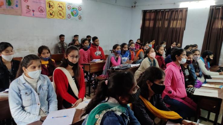 Career counseling and guidance workshop organized in College Ladbhadol