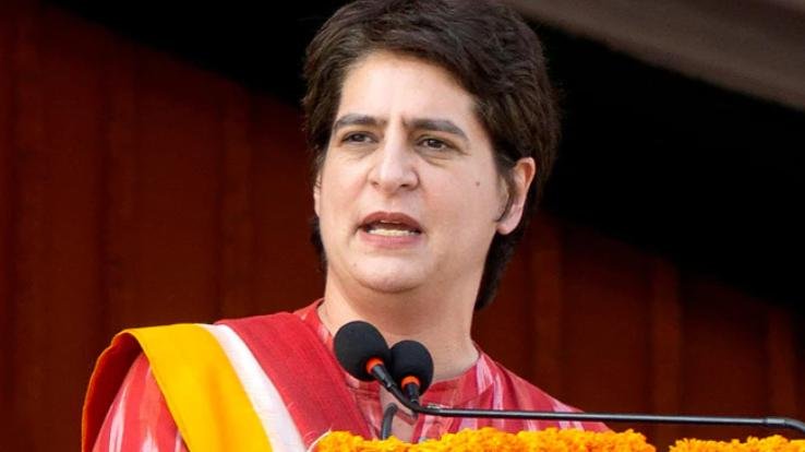 Priyanka Gandhi held a press conference and demanded justice for the farmers who died in Lakhimpur Kheri