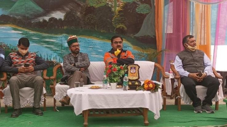 Darlaghat: Fresher's party organized by Ambuja Cement Foundation ITI