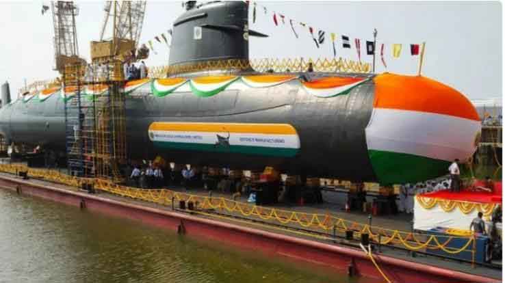 Submarine INS Vela inducted into Indian Navy