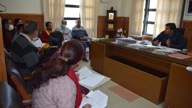 Solan: Organized meeting of Block Level Monitoring Committee of Integrated Child Development Project