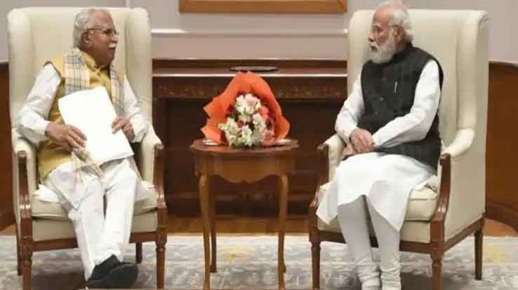 Joint Kisan Morcha meeting will be held at Singhu border today, CM Manohar Lal Khattar meets PM Modi