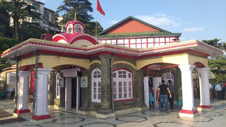 kalibari temple in shimla