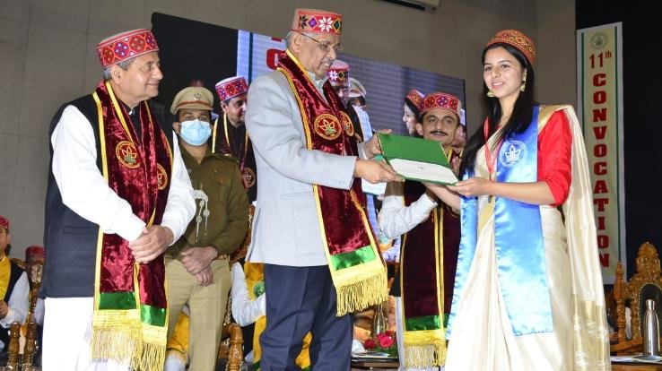 Solan: 11th Convocation of Dr. Yashwant Singh Parmar Horticulture and Forestry University Nauni organized