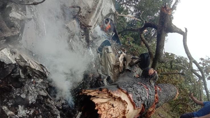 All 4 Indian Air Force personnel identified in the helicopter crash in Coonoor, Tamil Nadu