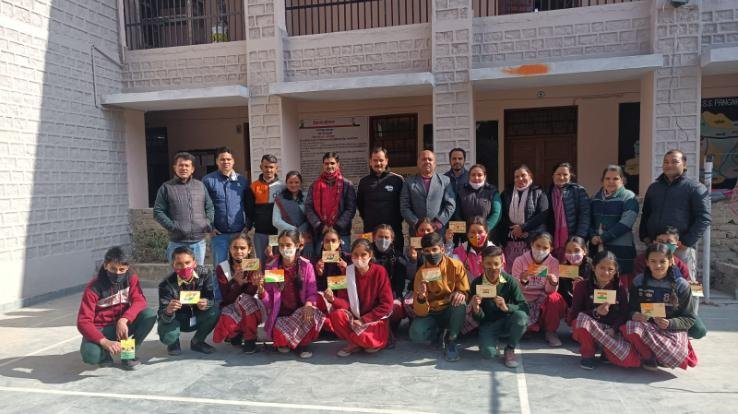 Karsog: Children of Pangana Pathshala sent postcards to the Prime Minister