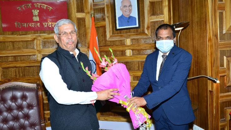 Shimla: Vice Chancellor of Arni University calls on the Governor