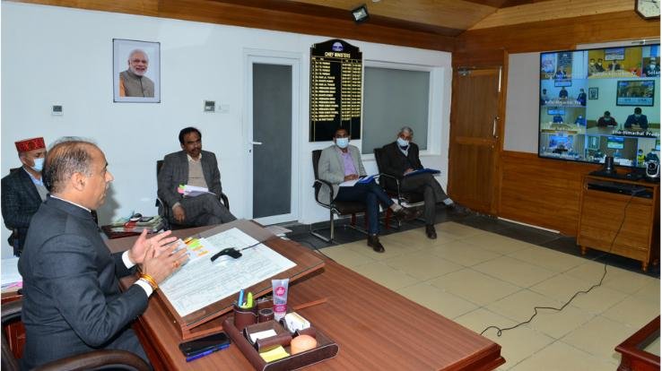 Shimla: Chief Minister reviews the preparations to deal with Omicron through virtual medium