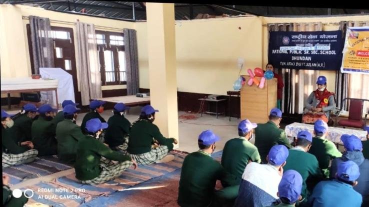 Darlaghat: Seven-day NSS camp inaugurated at National Public School, Dhundan