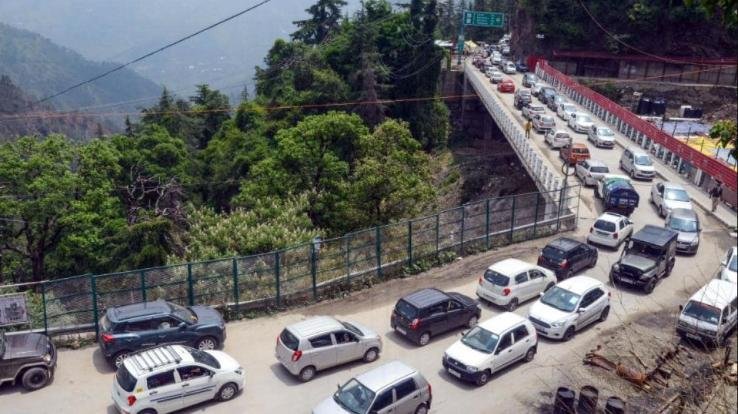 Only 5000 vehicles will get entry in Shimla city, know the whole system