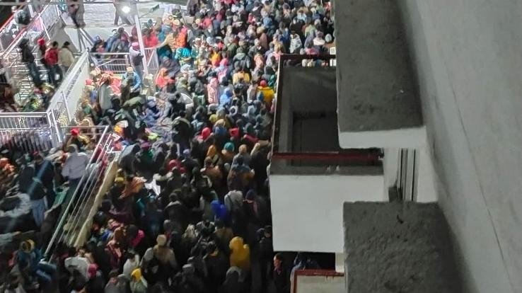 Stampede at Mata Vaishno Devi Bhawan on New Year's Eve in Jammu and Kashmir, 12 people died