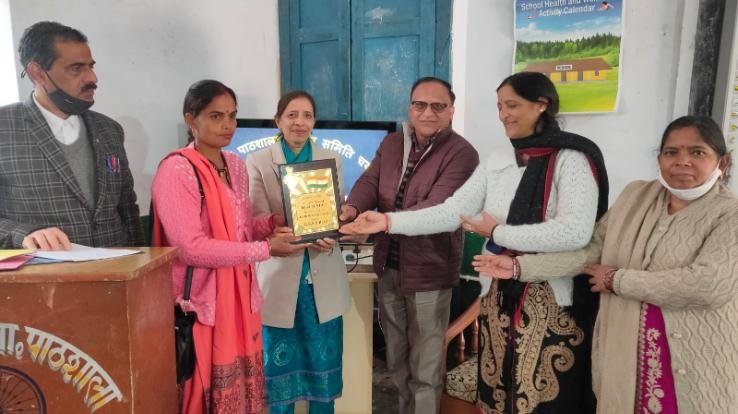 Jogindernagar: Selection of excellent school management committee in Government Senior Secondary School Bassi