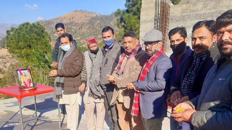 दाड़लाघाट : युवा मोर्चा द्वारा मनाई गयी स्वामी विवेकानद जयंती