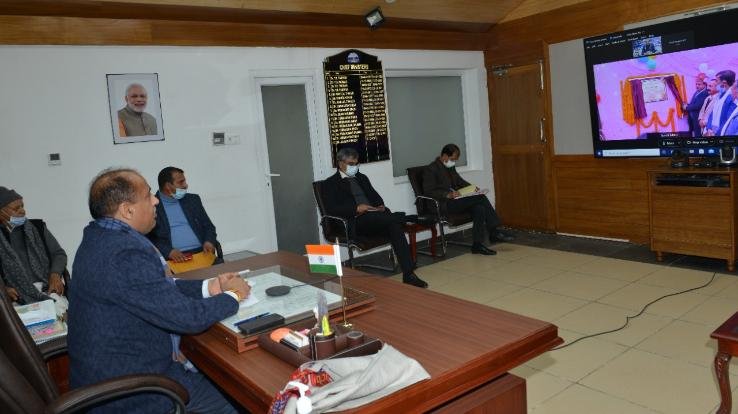 Shimla: Chief Minister Jai Ram inaugurated Gau Sadan in Sunni