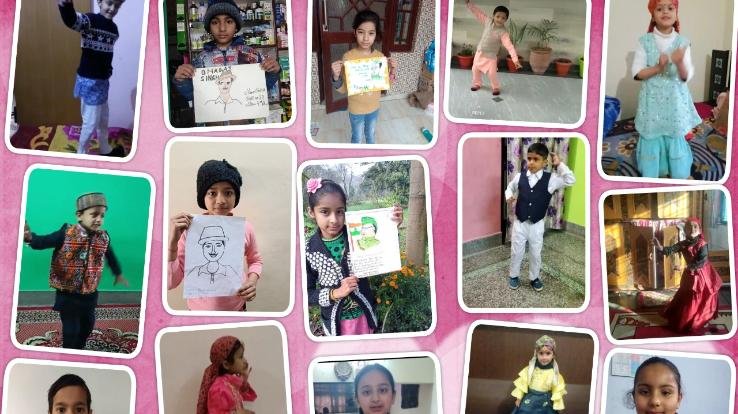 ज्वालामुखी : डीएवी भड़ोली स्कूल के छात्रों ने एक्टिविटी डे पर लिया ऑनलाइन विभिन्न गतिविधियों में भाग