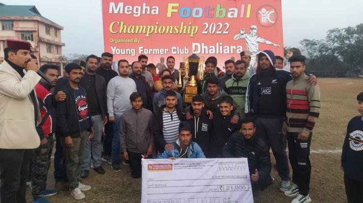 Sai Club became the winner of Kangra Mega Football Championship