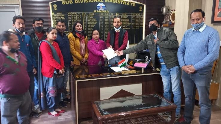 Kangra: Demand letter sent to Chief Minister Jai Ram Thakur