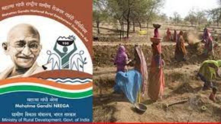Dharampur: Silver of MNREGA and construction workers