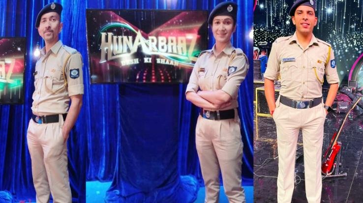 Three policemen of Arki also participated in a powerful performance in the show 'Hunarbaaz'
