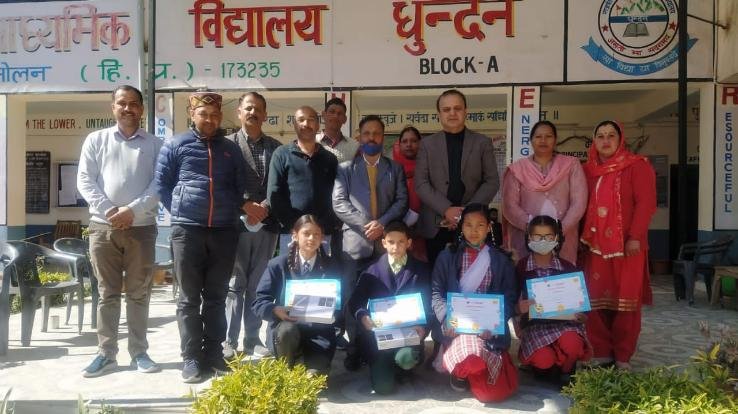 Organized online mind spark competition courtesy of DIET