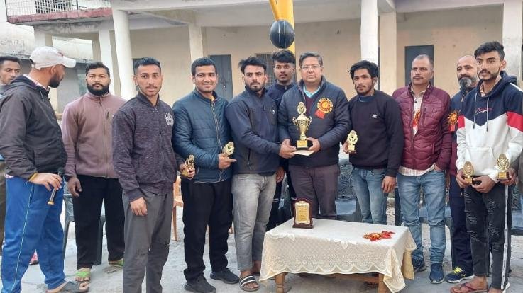 Palampur: MLA Ashish Butail as chief guest in Kabaddi closing competition