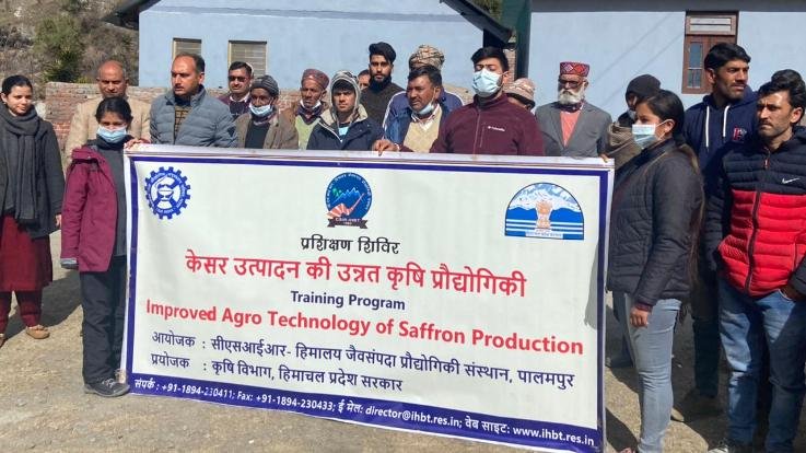 Suitable place for cultivation of Bharmour Saffron :- Dr. Kuldeep Dhiman