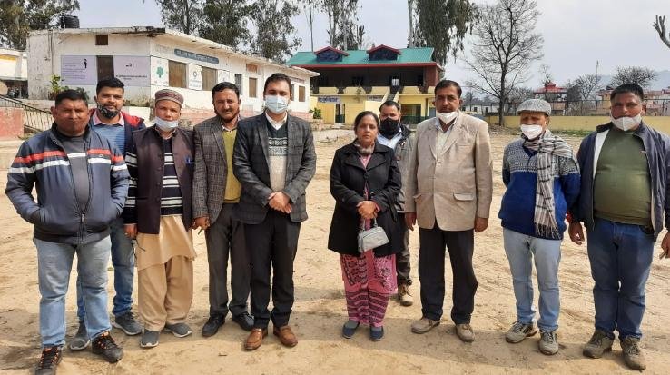 khatnali naale ke bhoomi katav ke rokthaam ke khilaf baithak