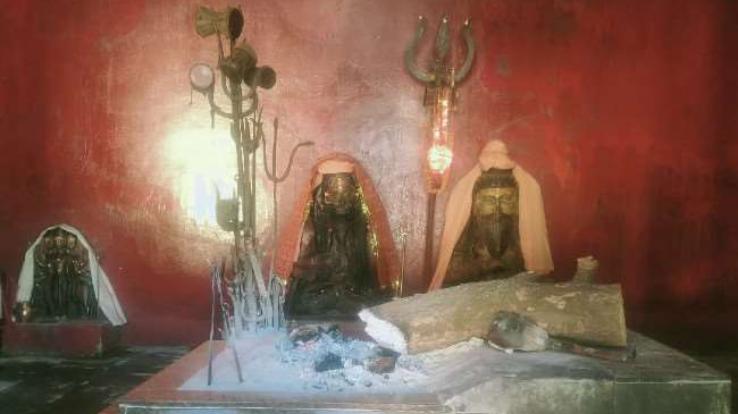 Baba ji's unbroken dhuna burns in Aghanjar Mahadev for 500 years