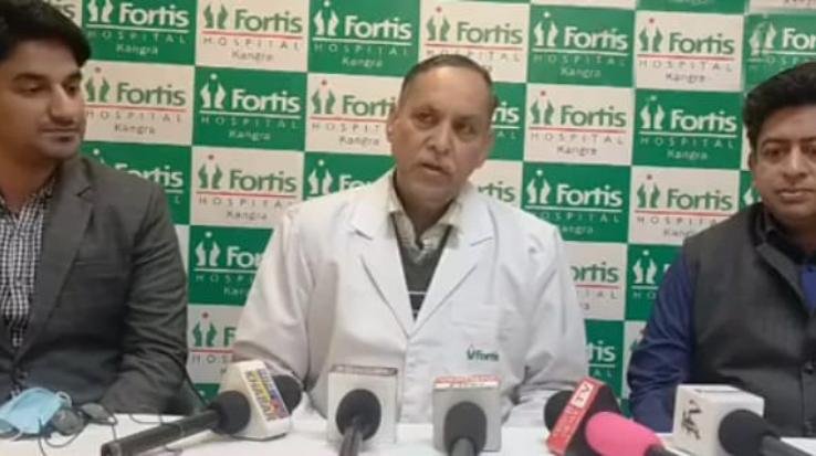 Eminent Dr PK Puri started services at Fortis Kangra