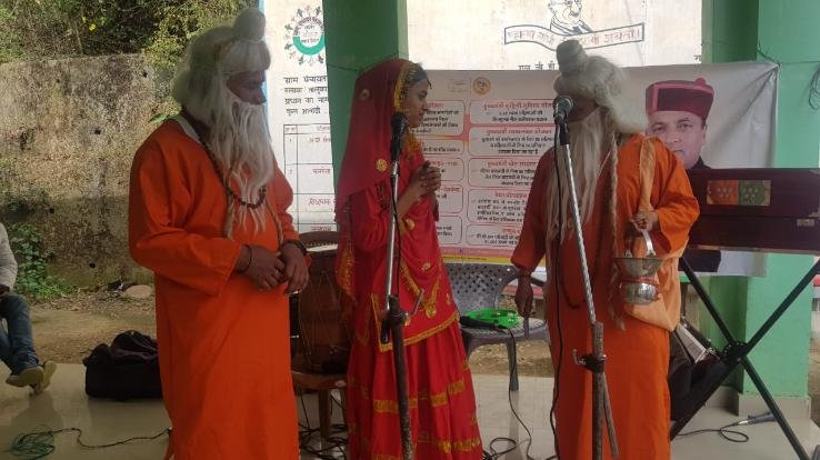 Kangra: Government's plans told through publicity, songs and plays