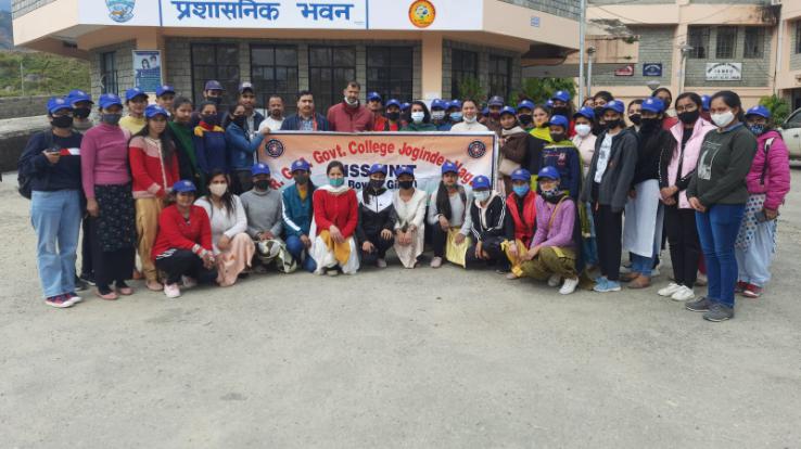 Seven day special camp inaugurated at Jogindernagar College