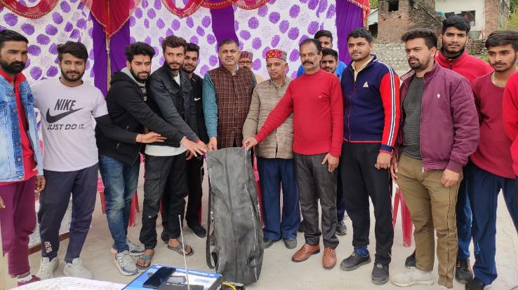 Annual Cricket Tournament concludes by Baba Alunian Club Old Kangra