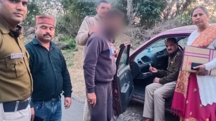 One arrested with 6.06 grams of chitta in Tehri rod, case registered