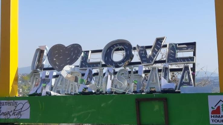 Dharamshala: Selfie point vandalized by miscreants within days of installation
