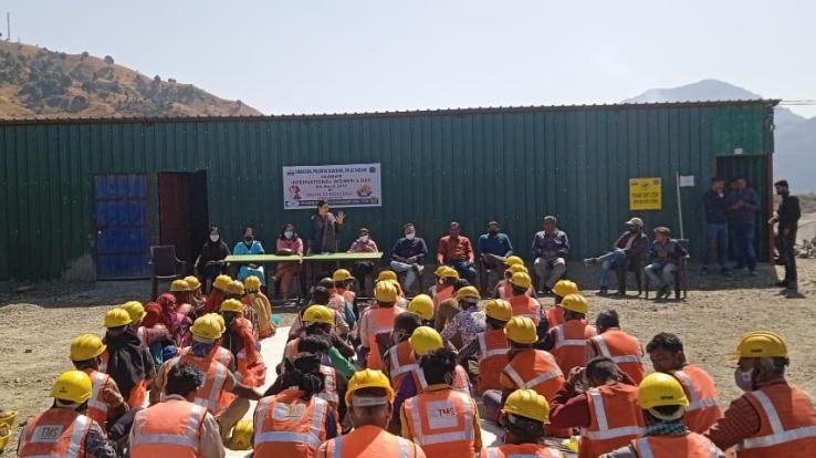 Workshop organized for workers by Skill Development Corporation