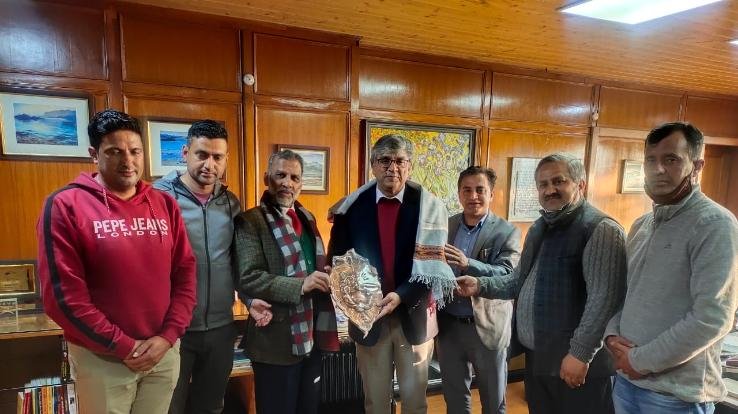 Shimla: Himachal Pradesh Teachers Federation expressed its gratitude to Chief Secretary Ram Subhag Singh