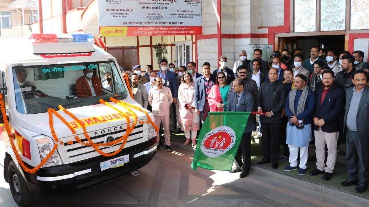 CM inaugurates Hans Renal Care Center and flagged off 15 mobile medical units