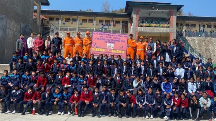 Tips to deal with the disaster given to the children in Baniya Devi